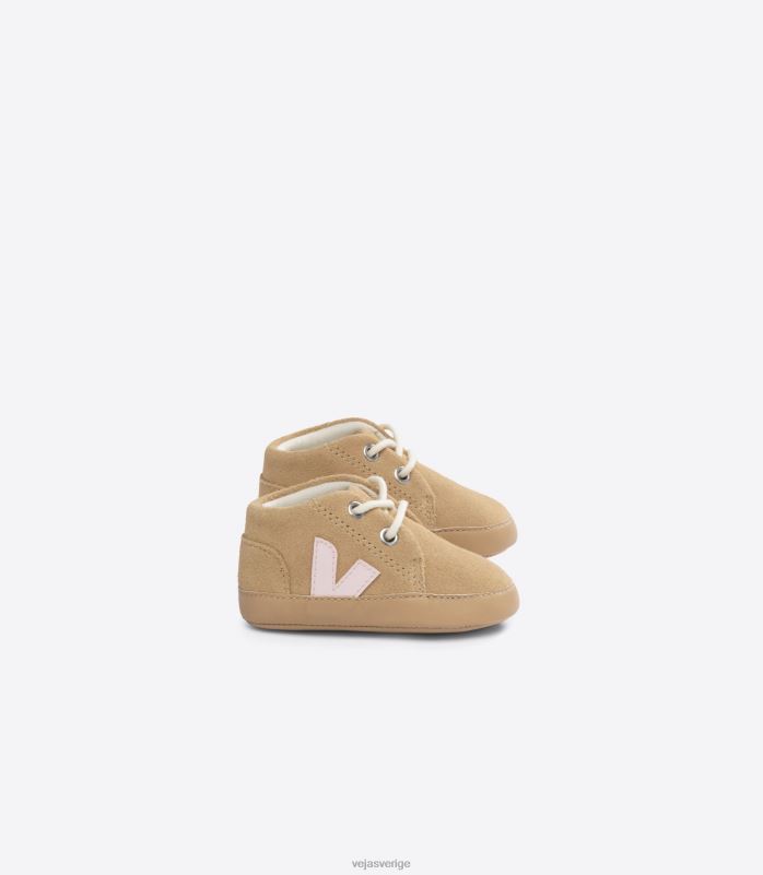 skor JP4FL401 barn Veja baby mocka öken kronblad