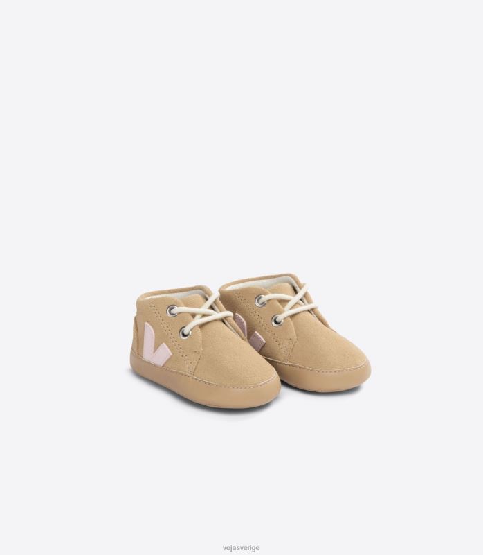 skor JP4FL401 barn Veja baby mocka öken kronblad