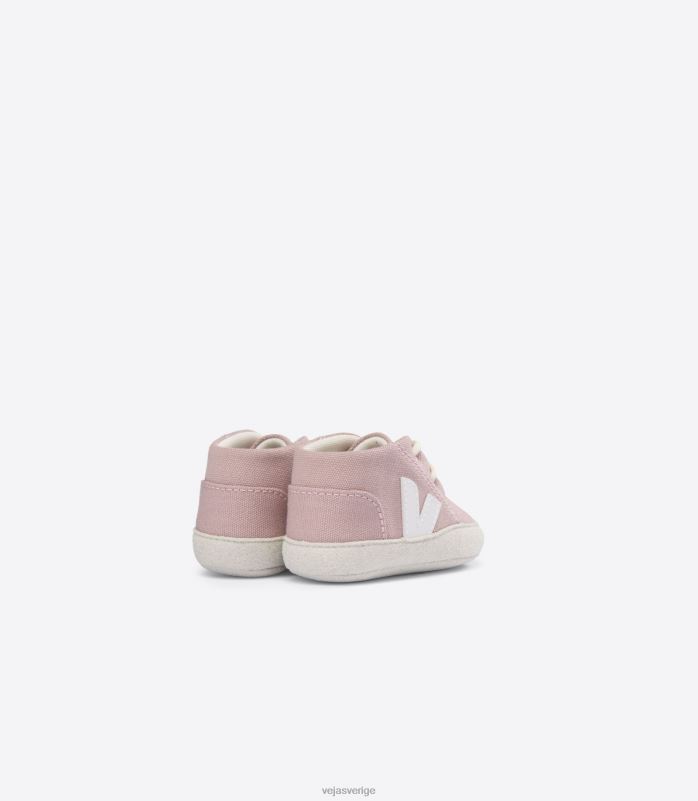 skor JP4FL405 barn Veja baby canvas babe vit