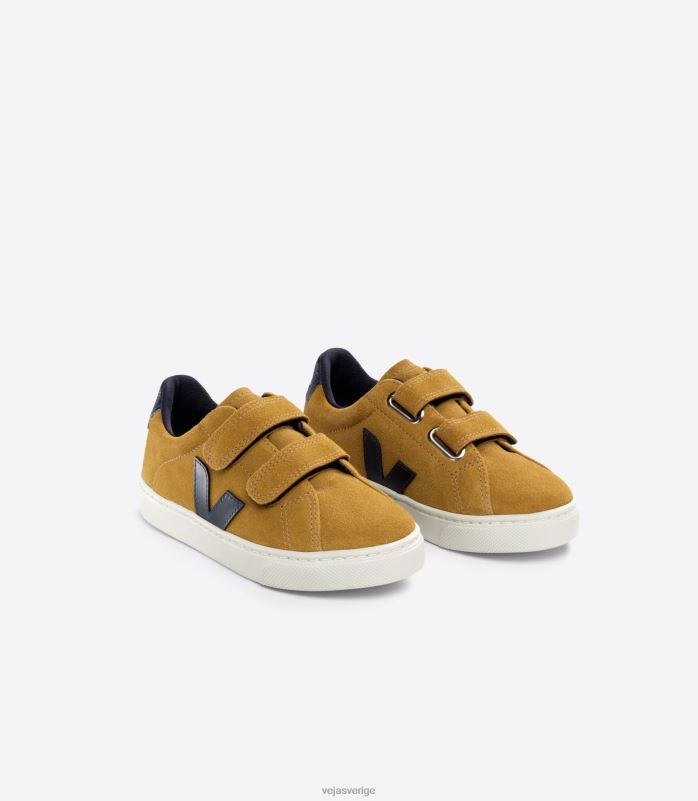 skor JP4FL325 barn Veja esplar mocka camel nautico