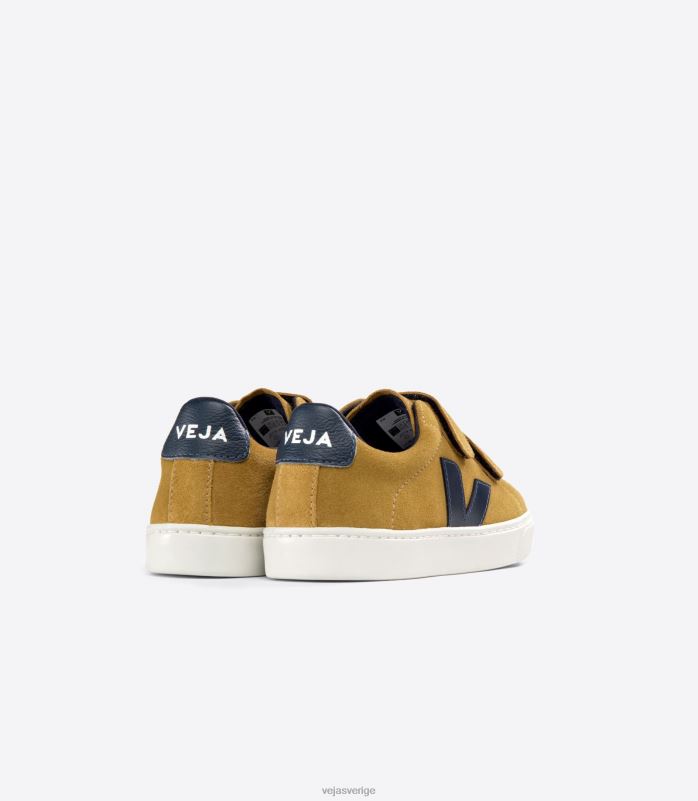 skor JP4FL325 barn Veja esplar mocka camel nautico