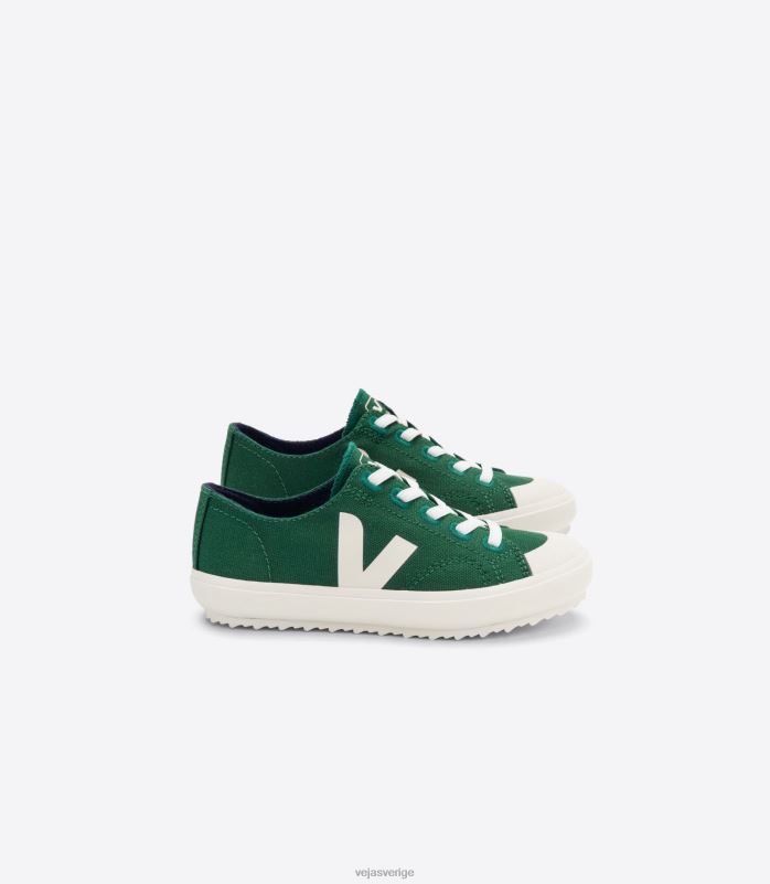 skor JP4FL393 barn Veja flip elastiska snören canvas poker pierre
