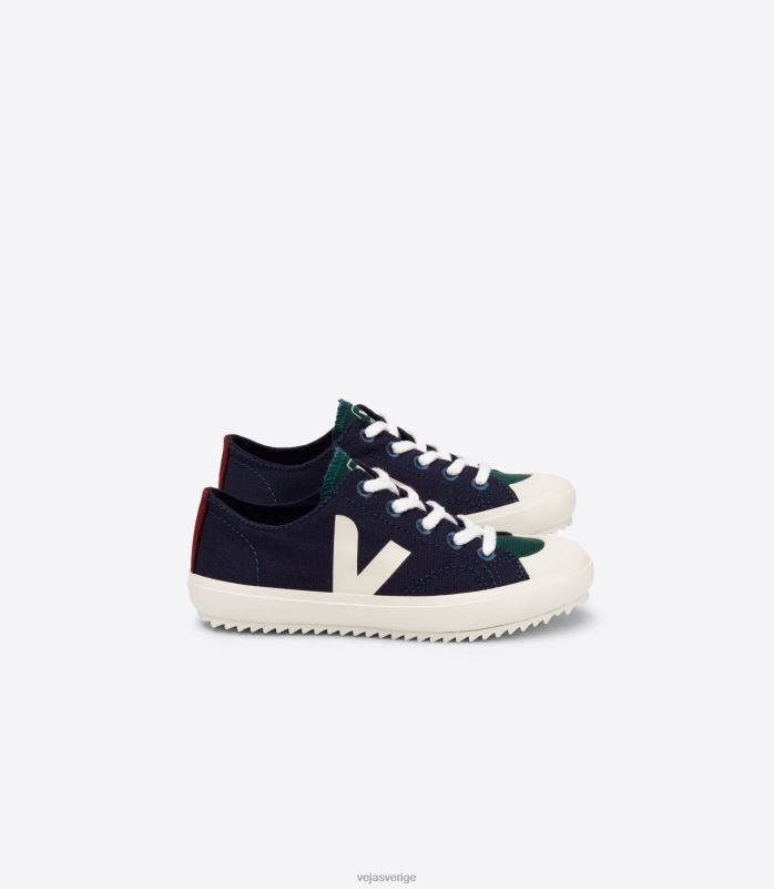 skor JP4FL398 barn Veja flip canvas multico marin