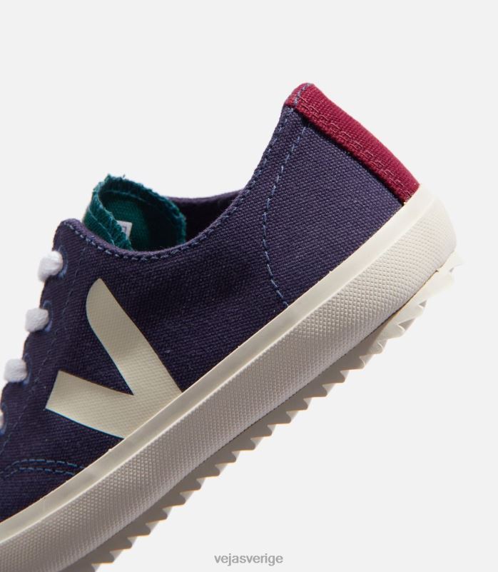 skor JP4FL398 barn Veja flip canvas multico marin