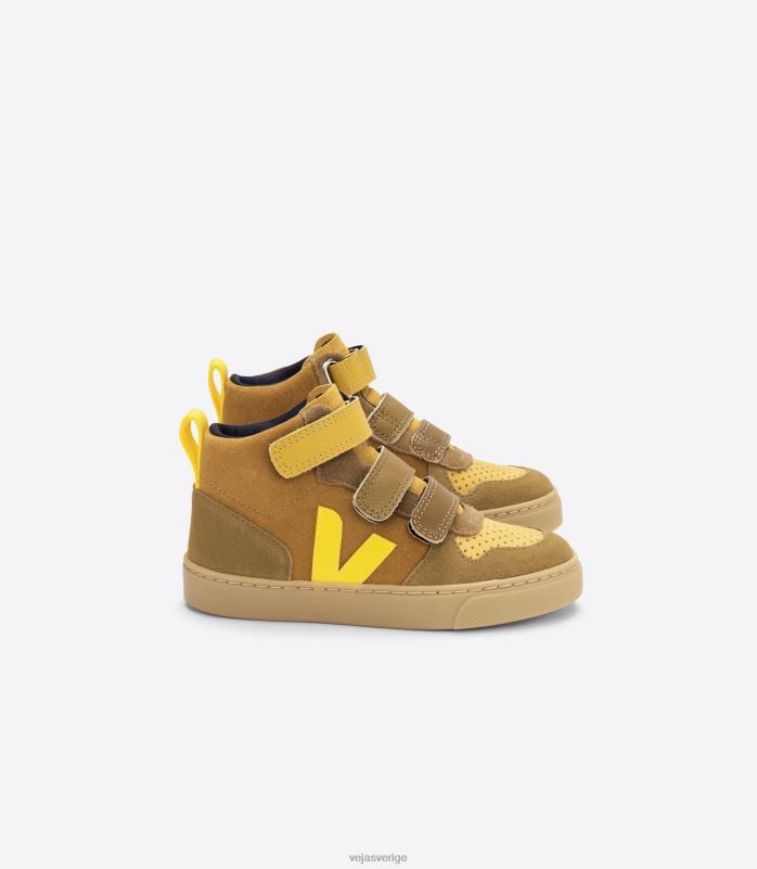 skor JP4FL345 barn Veja v-10 mid mocka multico camel tonic