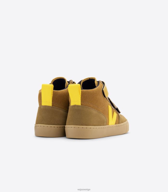 skor JP4FL345 barn Veja v-10 mid mocka multico camel tonic