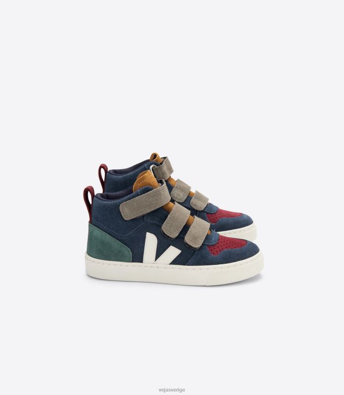 skor JP4FL349 barn Veja v-10 mid mocka multico nautico cyprus