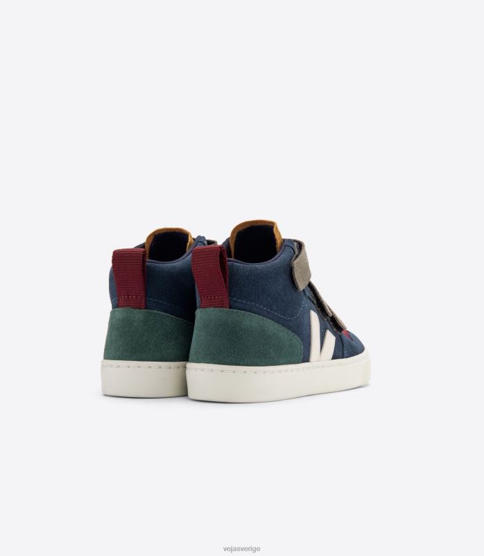 skor JP4FL349 barn Veja v-10 mid mocka multico nautico cyprus
