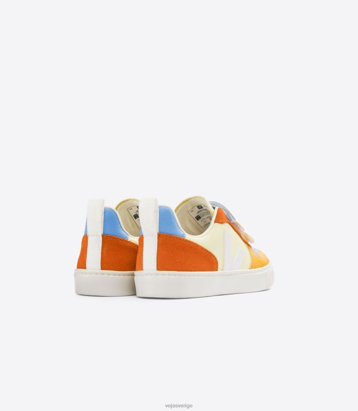 skor JP4FL353 barn Veja v-10 kromfritt läder multico sun