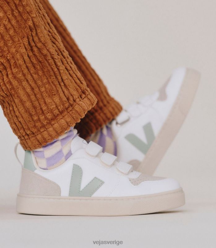 skor JP4FL360 barn Veja v-10 cwl vit matcha