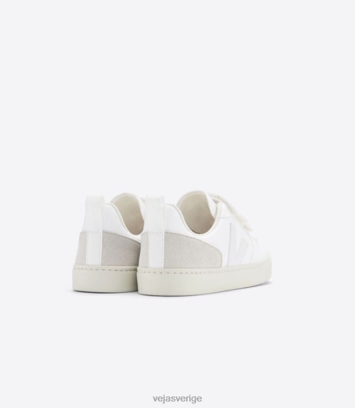 skor JP4FL373 barn Veja v-10 cwl vit natur