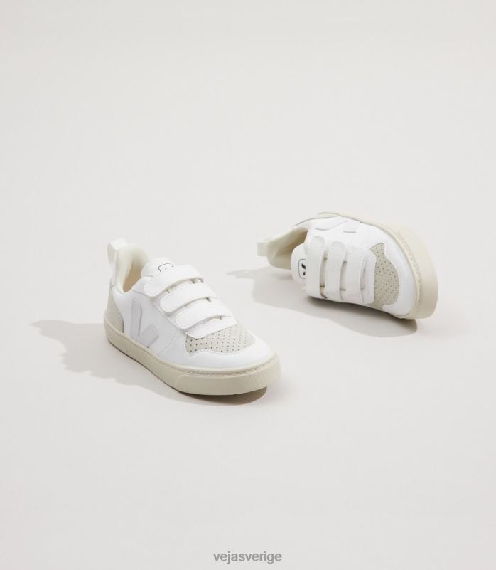 skor JP4FL373 barn Veja v-10 cwl vit natur