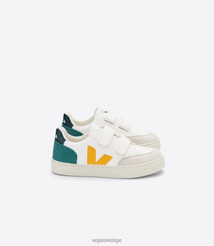 skor JP4FL308 barn Veja v-12 kromfritt läder multico brittany
