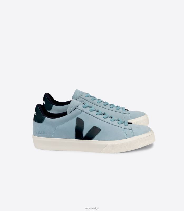 skor JP4FL224 kvinnor Veja campo nubuck stål nautico