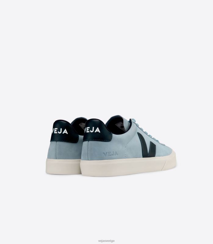 skor JP4FL224 kvinnor Veja campo nubuck stål nautico