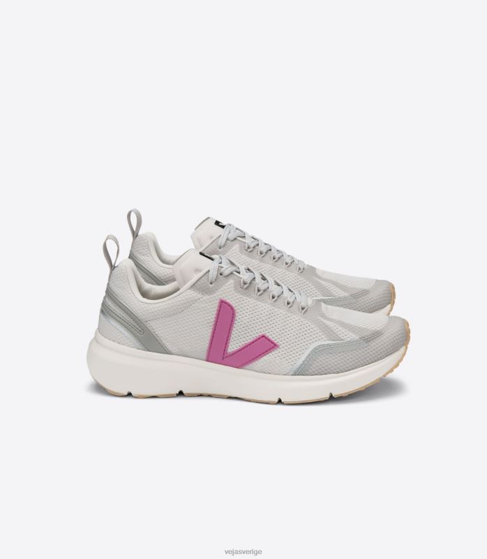 skor JP4FL273 kvinnor Veja condor 2 alveomesh ljusgrå ultraviolett