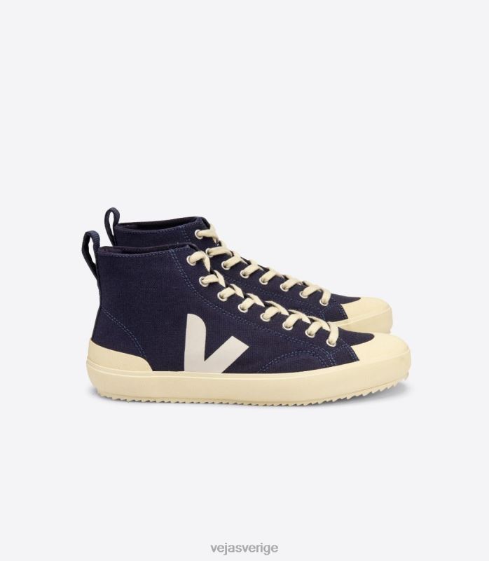 skor JP4FL291 kvinnor Veja nova ht canvas nautico smörsula