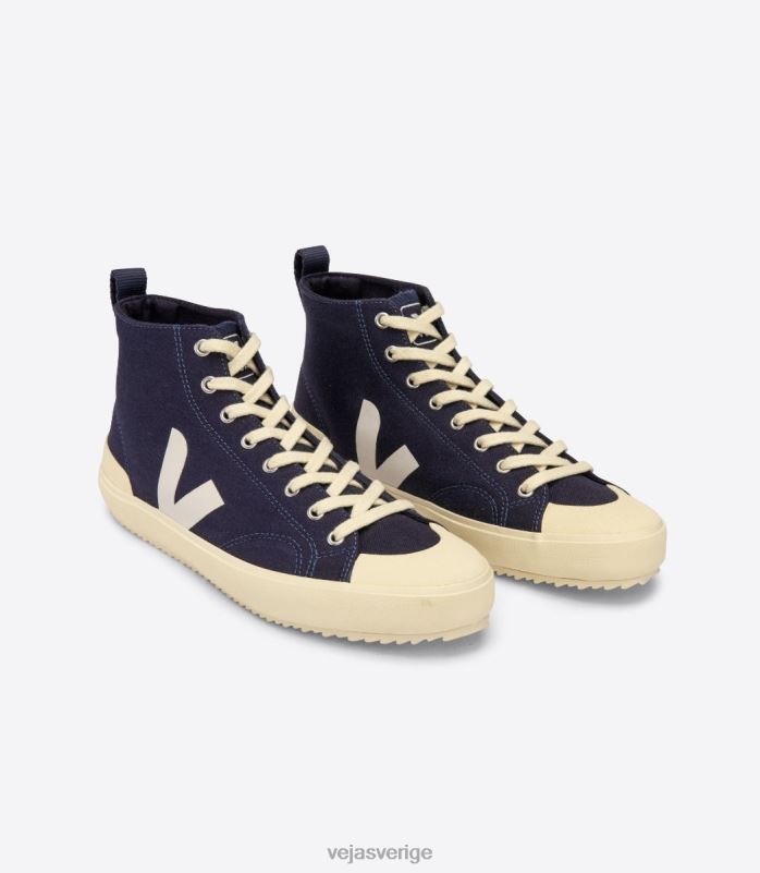 skor JP4FL291 kvinnor Veja nova ht canvas nautico smörsula