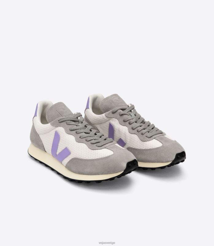 skor JP4FL248 kvinnor Veja rio branco hexamesh grus lavande