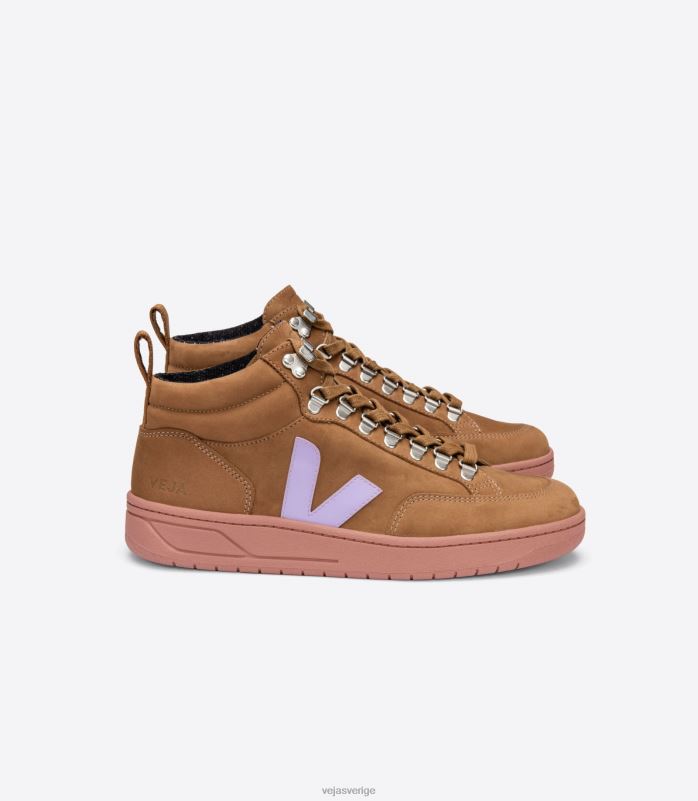 skor JP4FL252 kvinnor Veja roraima nubuck brun lavande