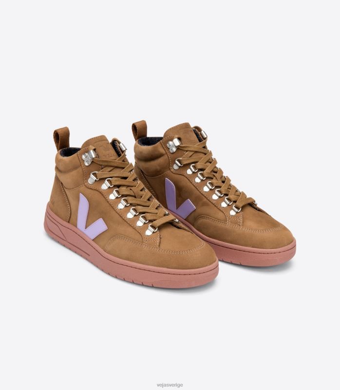 skor JP4FL252 kvinnor Veja roraima nubuck brun lavande