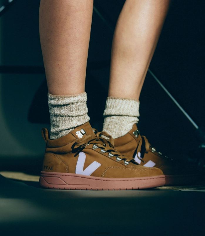 skor JP4FL252 kvinnor Veja roraima nubuck brun lavande