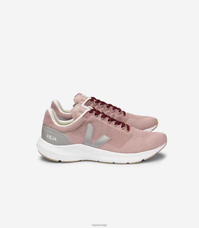 skor JP4FL279 kvinnor Veja marlin lt v-stickad babe silver