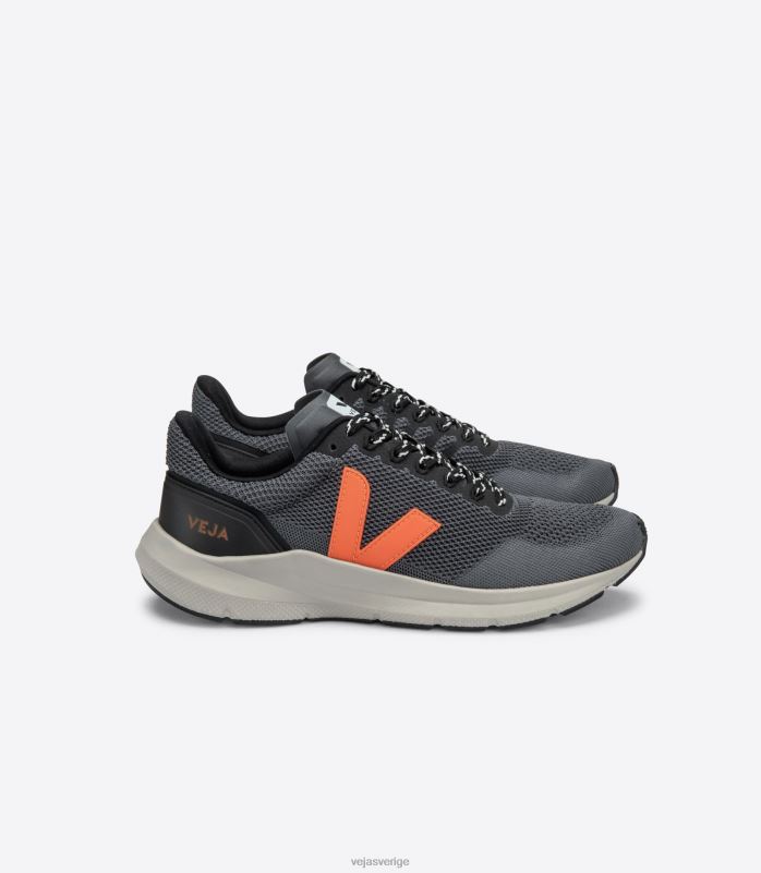 skor JP4FL280 kvinnor Veja marlin lt v-stickad storm orange fluo