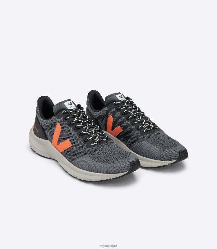 skor JP4FL280 kvinnor Veja marlin lt v-stickad storm orange fluo