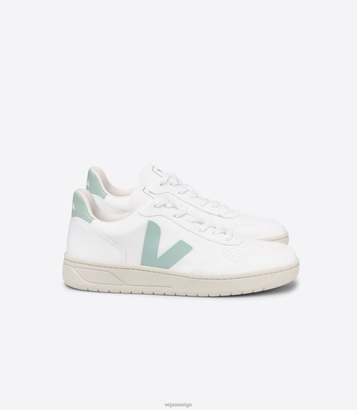 skor JP4FL298 kvinnor Veja v-10 cwl vit matcha
