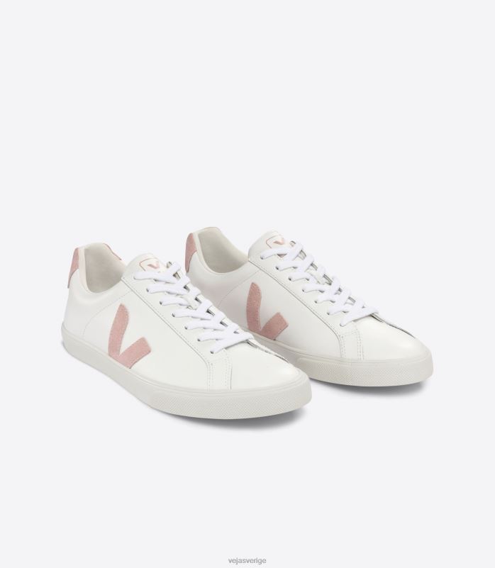 skor JP4FL92 män Veja esplar läder vit babe