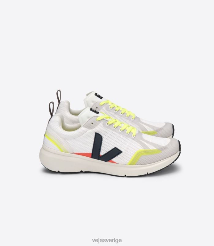 skor JP4FL189 män Veja condor 2 alveomesh vit nautico multico