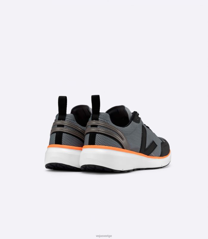 skor JP4FL195 män Veja condor 2 alveomesh betong svart neon orange