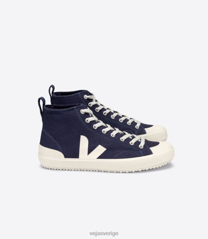 skor JP4FL151 män Veja nova ht canvas marin pierre