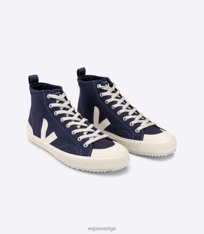 skor JP4FL151 män Veja nova ht canvas marin pierre