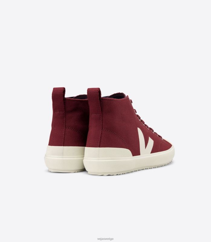 skor JP4FL158 män Veja nova ht canvas amarante pierre