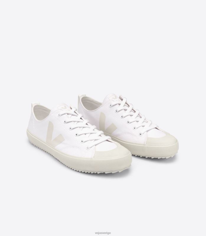 skor JP4FL160 män Veja nova canvas vit pierre