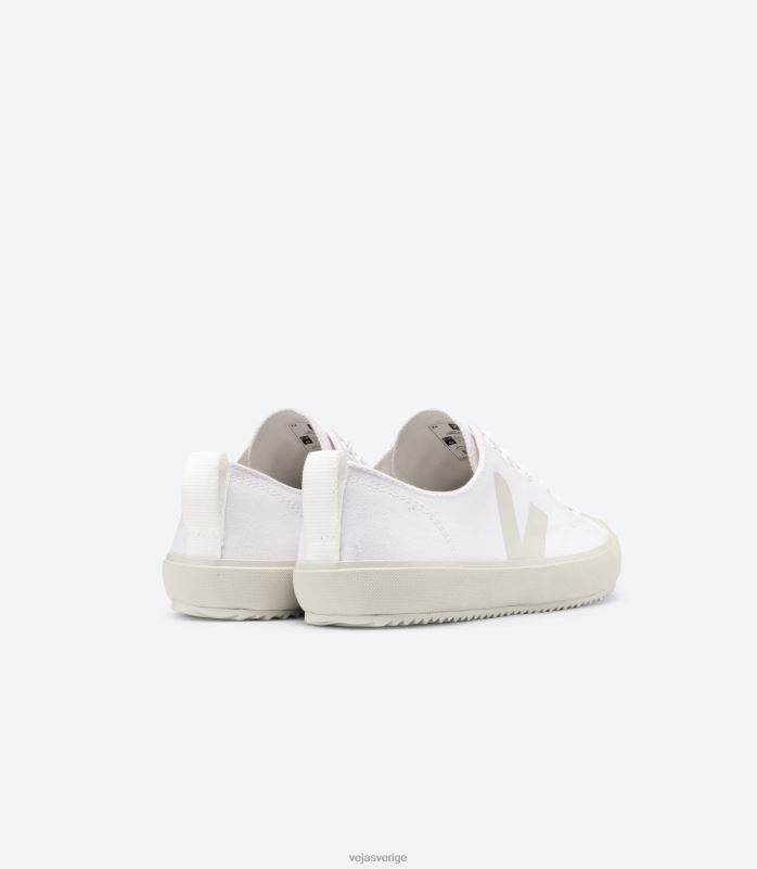 skor JP4FL160 män Veja nova canvas vit pierre