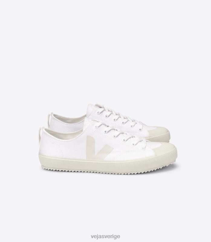 skor JP4FL160 män Veja nova canvas vit pierre