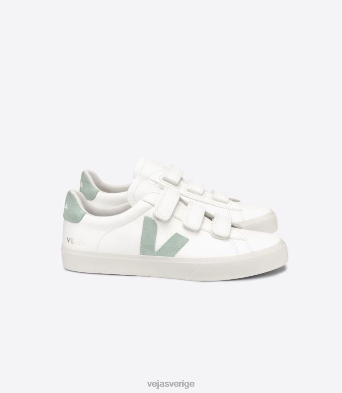 skor JP4FL109 män Veja recife kromfritt läder vit matcha