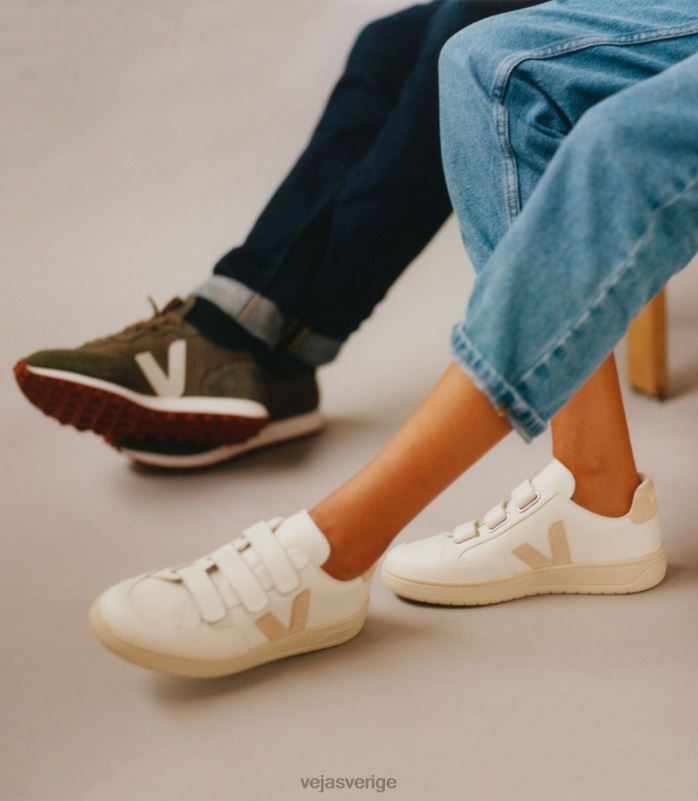 skor JP4FL105 män Veja rio branco ripstop kaki pärla