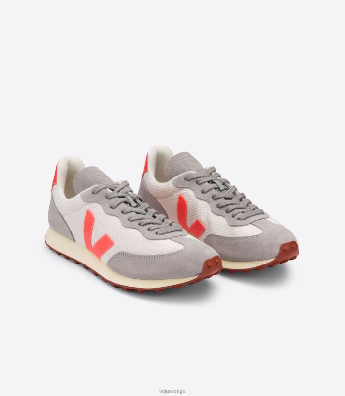 skor JP4FL106 män Veja rio branco hexamesh grus orange grå