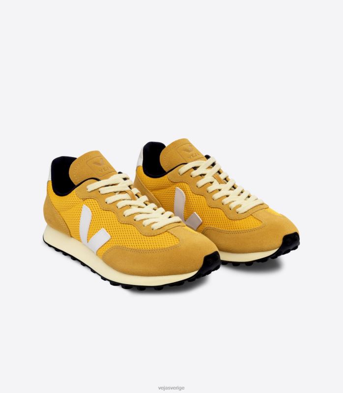 skor JP4FL97 män Veja rio branco alveomesh ouro vit