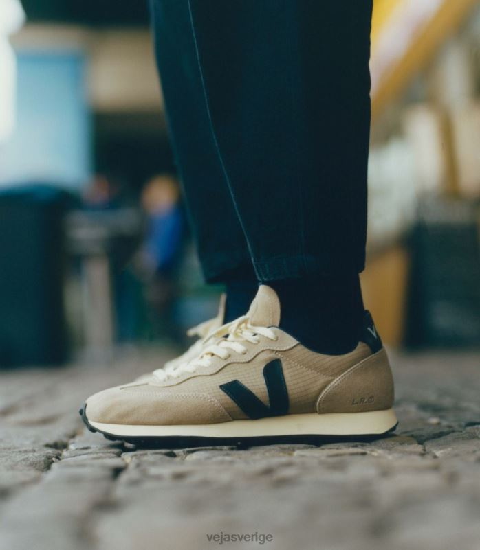 skor JP4FL98 män Veja rio branco ripstop dune svart
