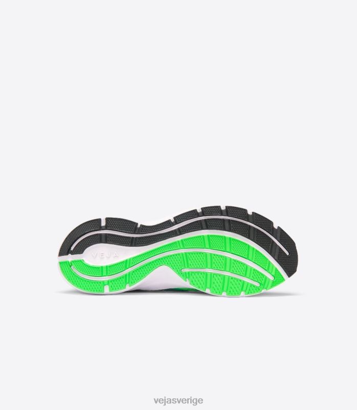 skor JP4FL206 män Veja marlin v-stickat vert fluo svart