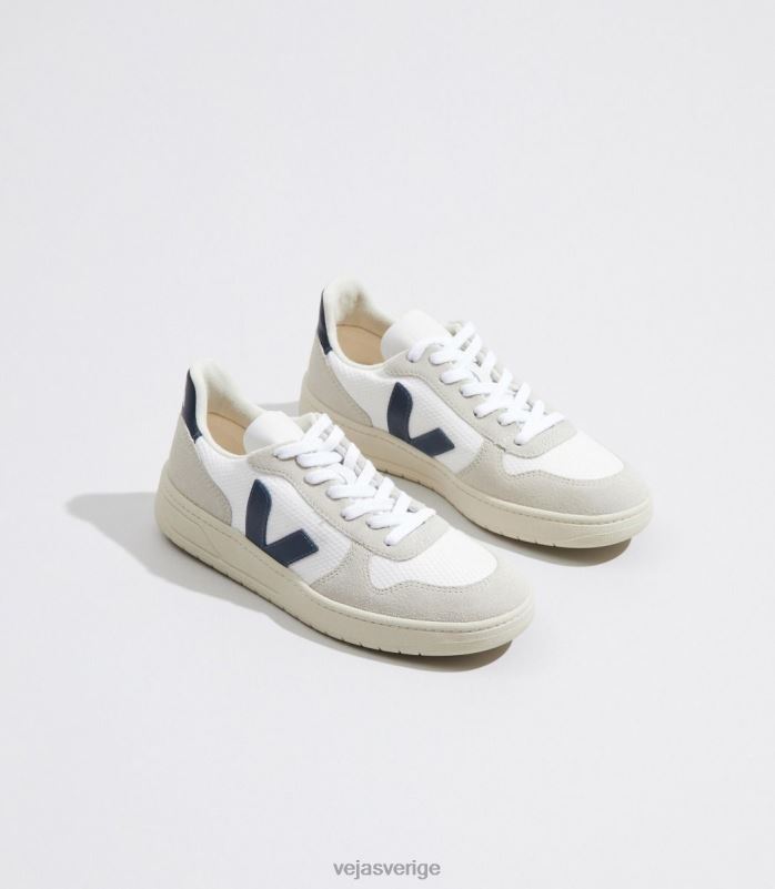 skor JP4FL46 män Veja v-10 b-mesh vit nautico