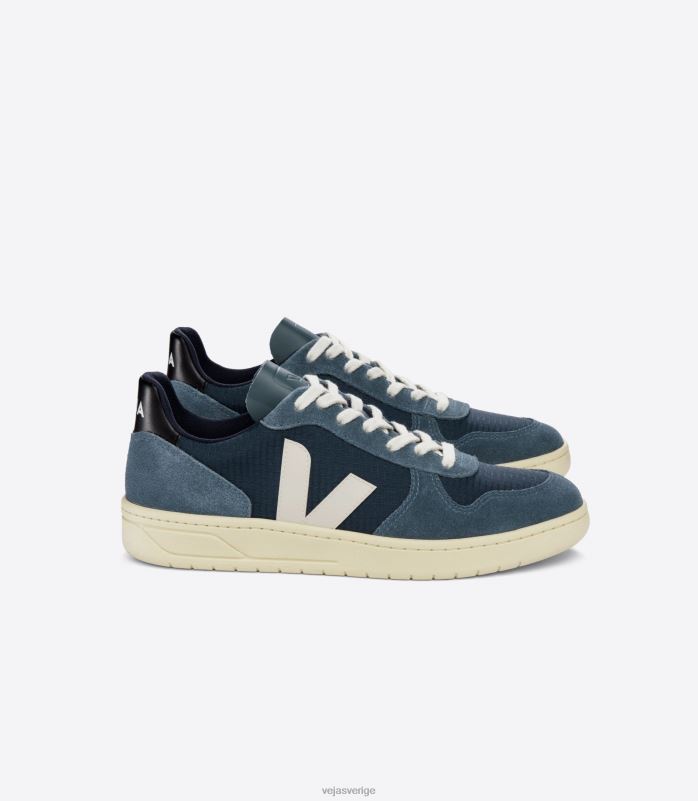 skor JP4FL47 män Veja v-10 ripstop nautico pierre