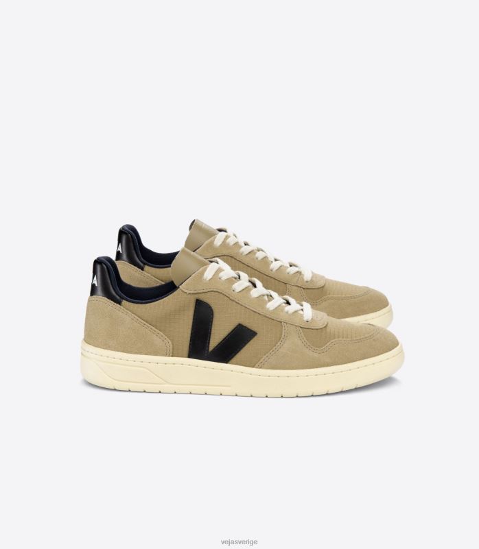 skor JP4FL48 män Veja v-10 ripstop dune svart
