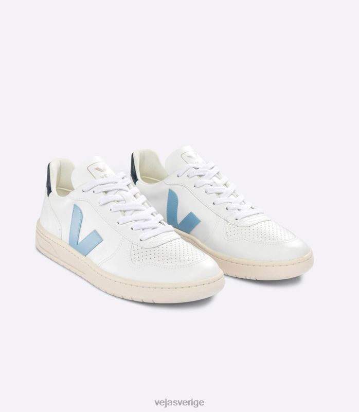 skor JP4FL55 män Veja v-10 cwl vit stål nautico