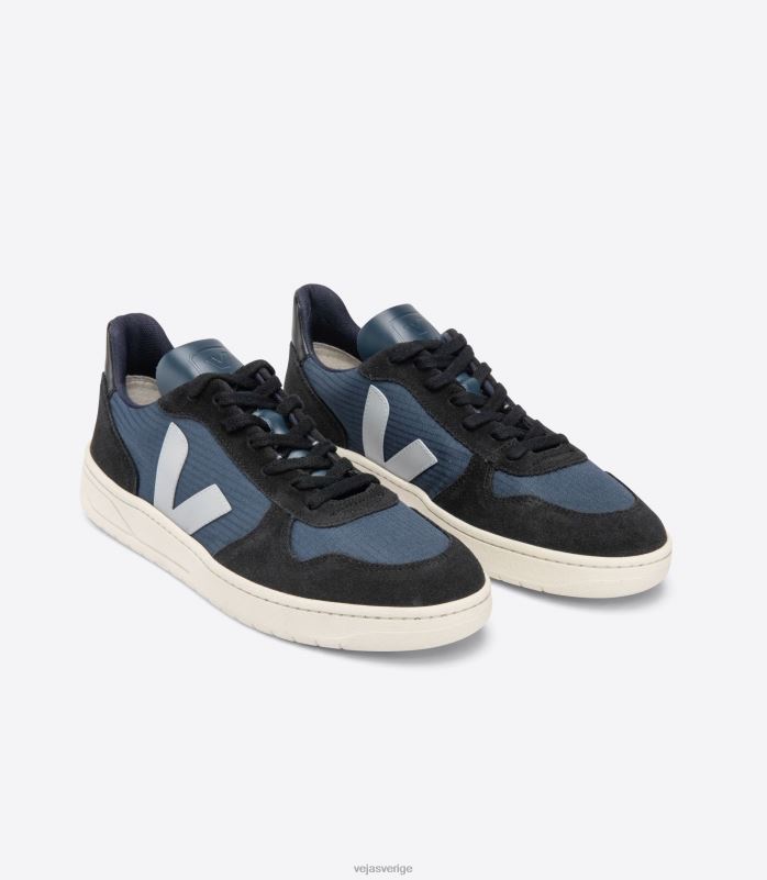 skor JP4FL62 män Veja v-10 ripstop nautico oxford grå svart